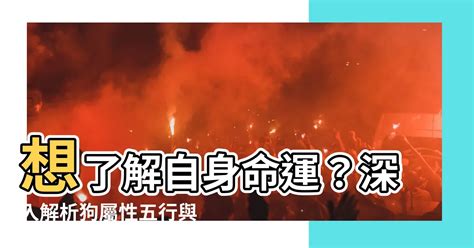 屬狗的五行|【狗屬五行】狗屬五行屬什麼？揭開不同屬性屬狗人的性格密碼